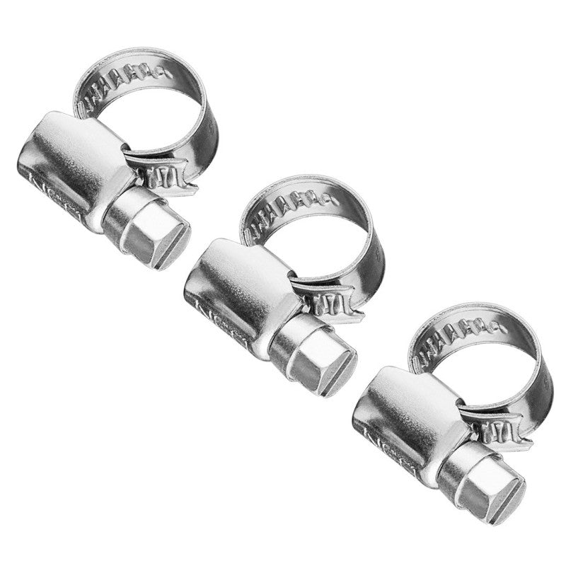 NEO TOOLS Worm gear hose clamp 8-12/9 mm, W4, 3 pcs — 11-400