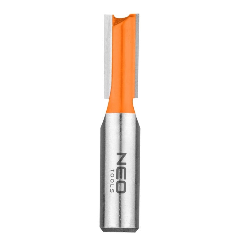NEO TOOLS Double toothed end mill, TCT, 12 x 25 mm, shank 12 mm — 56-204