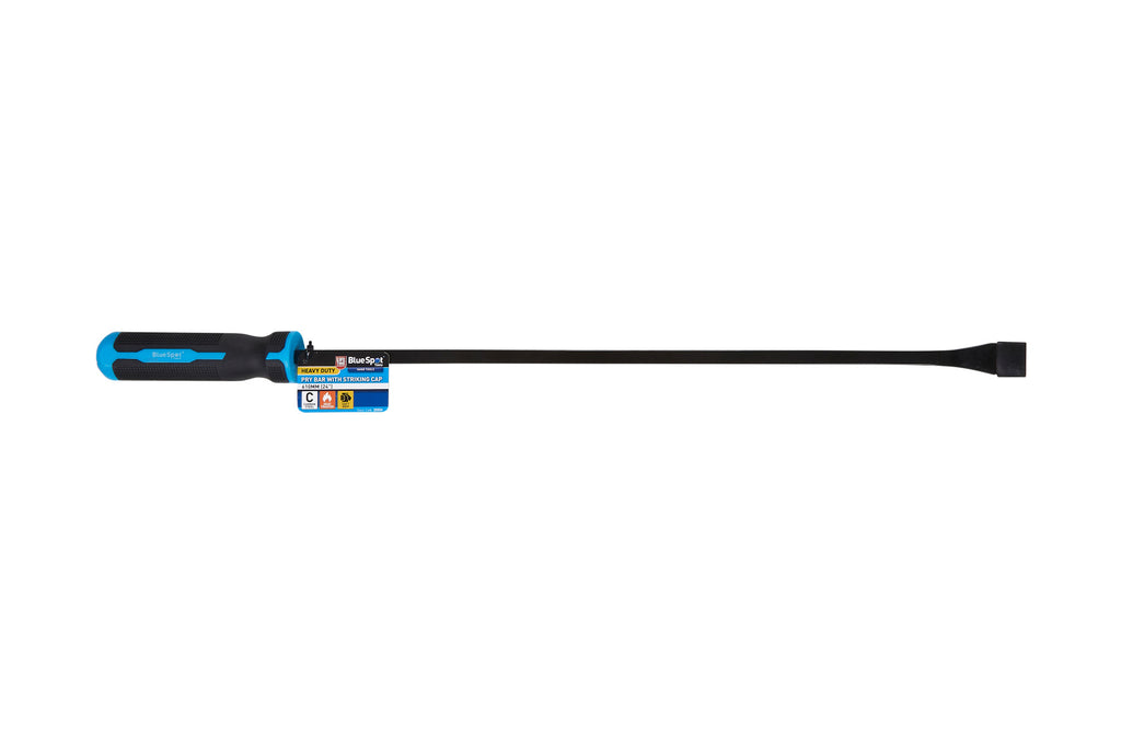 Blue Spot Tools 610mm (24") Heavy Duty Pry Bar With Striking Cap