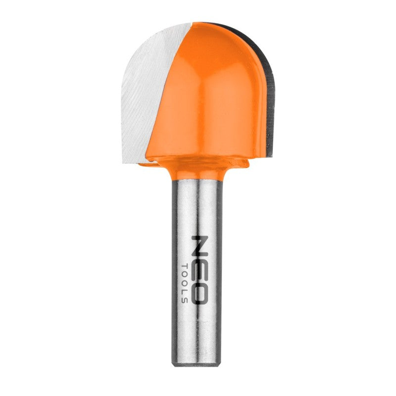NEO TOOLS Long U-groove cutter, TCT, 25.4 x 22.5 mm, shank 8 mm — 56-214
