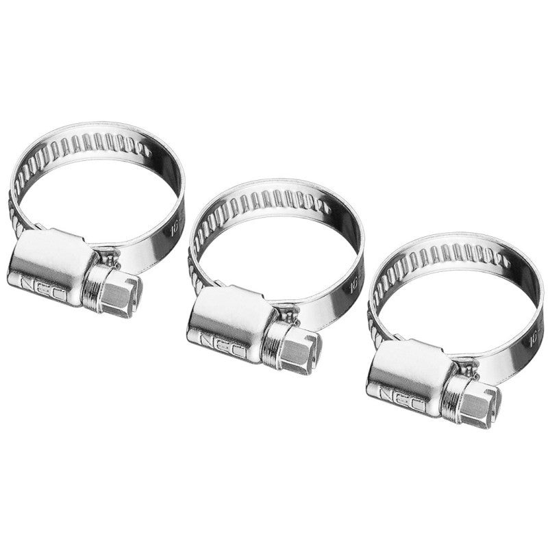 NEO TOOLS Worm gear hose clamp 16-27/9 mm, W4, 3 pcs — 11-403