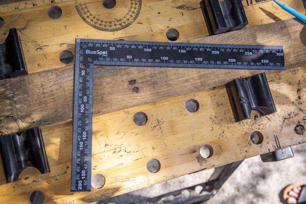 Blue Spot Tools 300mm x 200mm (12" x 8") Framing Square