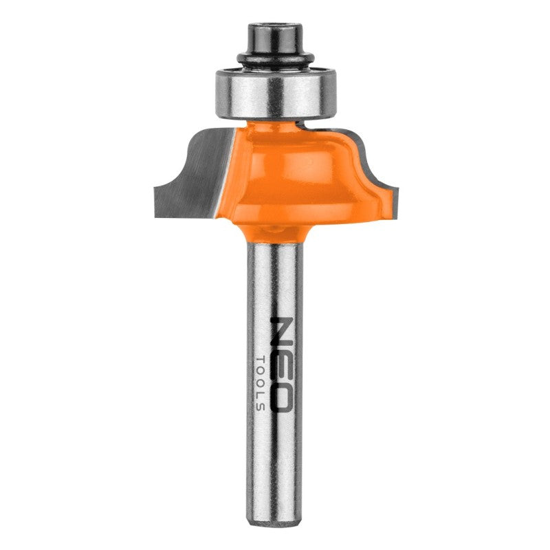 NEO TOOLS Shaping cutter with bearing, ornamental, TCT, 25.7 x 9.7 mm, shank 6 mm — 56-237