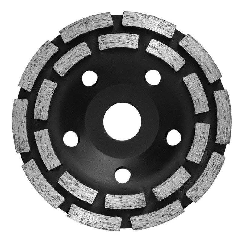 NEO TOOLS Diamond grinding disc 125 x 22.2 x 5 mm, double segment — 57-887