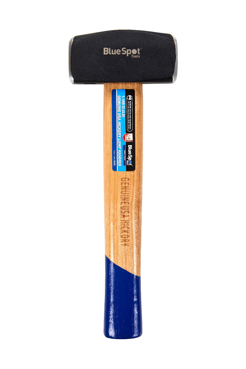 Blue Spot Tools 1.1kg (2.4lb) Genuine Hickory Lump Hammer
