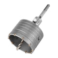 NEO TOOLS Forked hole saw 85mm with SDS+ adapter and pilot drill bit — 55-323