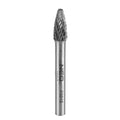 NEO TOOLS HM metal milling cutter, type F (pointed rounded), 8 x 18 mm, shank 6 x 45 mm — 55-370