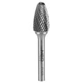NEO TOOLS HM metal milling cutter, type F (pointed rounded), 14 x 25 mm, shank 6 x 45 mm — 55-373