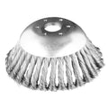 NEO TOOLS Wire brush for petrol scythe 150 x 25.4 mm, hard, knotted wire — 55-100