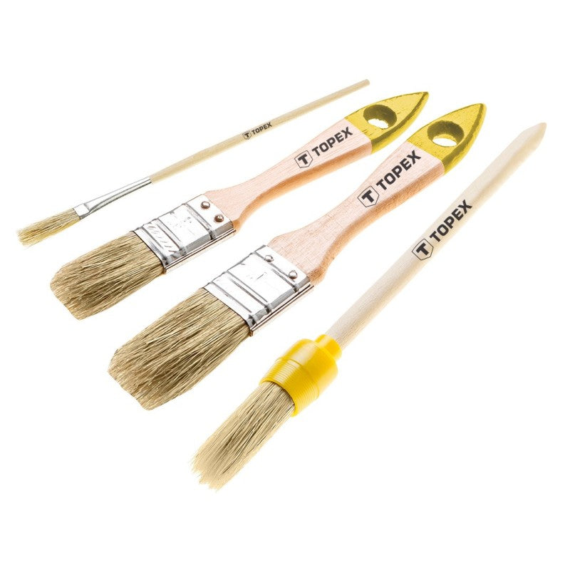 TOPEX Paintbrush set, 4 pcs — 20B817