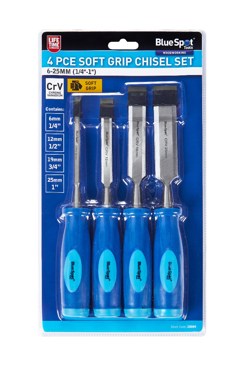 Blue Spot Tools 4 PCE Chisel Set