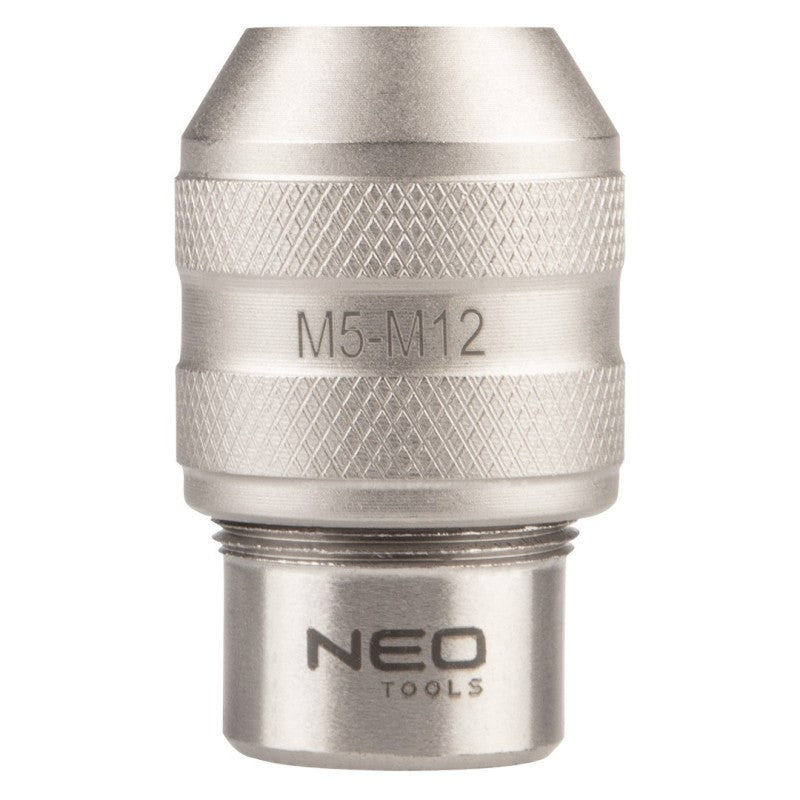 NEO TOOLS Adapter for threading dies, 3/8" DR M5-M12 — 12-906
