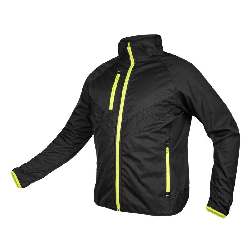 NEO TOOLS Mix&Match Softshell jacket, black and yellow, size M — 81-562-M