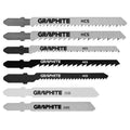 GRAPHITE Jigsaw blades, T-handle, 10 pcs — 57H755