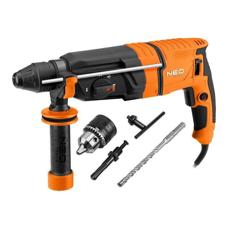 NEO TOOLS Rotary hammer drill SDS+ 900W, 3.5 J, case — 04-723