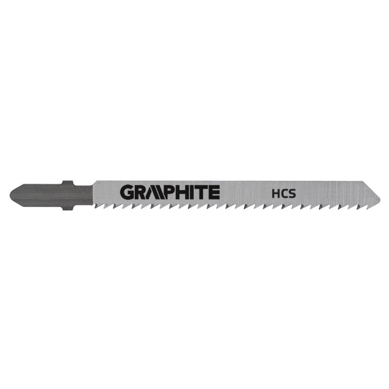 GRAPHITE Jigsaw blade 75 x 100 10 TPI, T-handle, 2 pcs set — 57H760