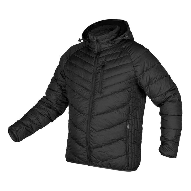 NEO TOOLS Mix&Match jacket, quilted, down, lightweight, black, size XXXL — 81-576-1-XXXL