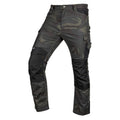NEO TOOLS Mix&Match work trousers, Canvas, Cordura reinforcements, green morocco, size XXXL — 81-350-1-XXXL