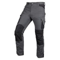 NEO TOOLS Mix&Match work trousers, Canvas, Cordura reinforcements, grey/black, size XS — 81-350-2-XS