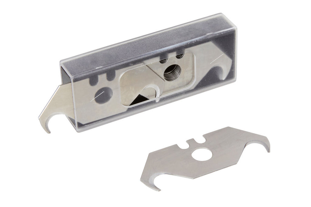 Blue Spot Tools 10PCE Hooked Utility Blades In Dispenser