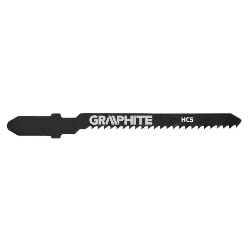 GRAPHITE Jigsaw blade 50 x 75 12 TPI, T-handle, 2 pcs set — 57H766