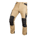 NEO TOOLS Mix&Match work trousers, Canvas, Cordura reinforcements, beige and black, size XS — 81-350-3-XS