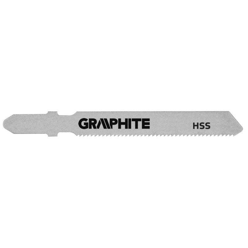 GRAPHITE Jigsaw blade 50 x 75 21 TPI, T-handle, 2 pcs set — 57H767