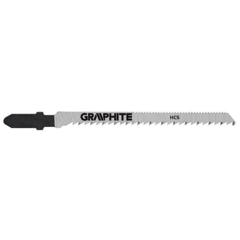 GRAPHITE Jigsaw blade 75 x 100 10 TPI, T-handle, 2 pcs set — 57H769