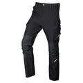 NEO TOOLS Mix&Match work trousers, 4 way stretch, black-green, size XXXL — 81-295-1-XXXL