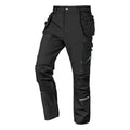 NEO TOOLS Mix&Match work trousers, 4 way stretch, with holsters, Cordura, black, size XXL — 81-296-3-XXL
