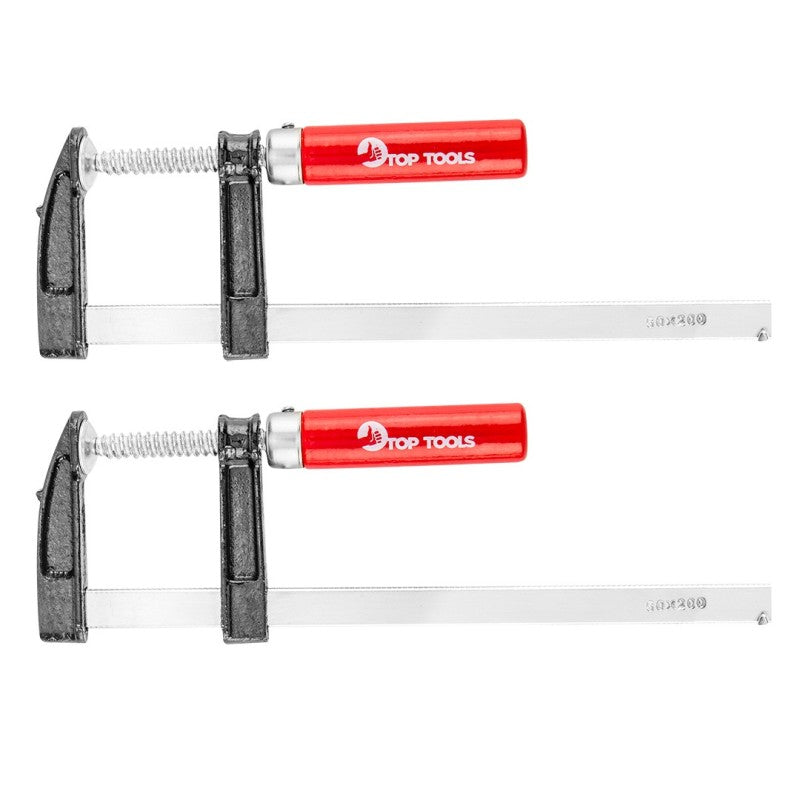 Top Tools F-clamp 50 x 150 mm, 2 pcs — 12A216