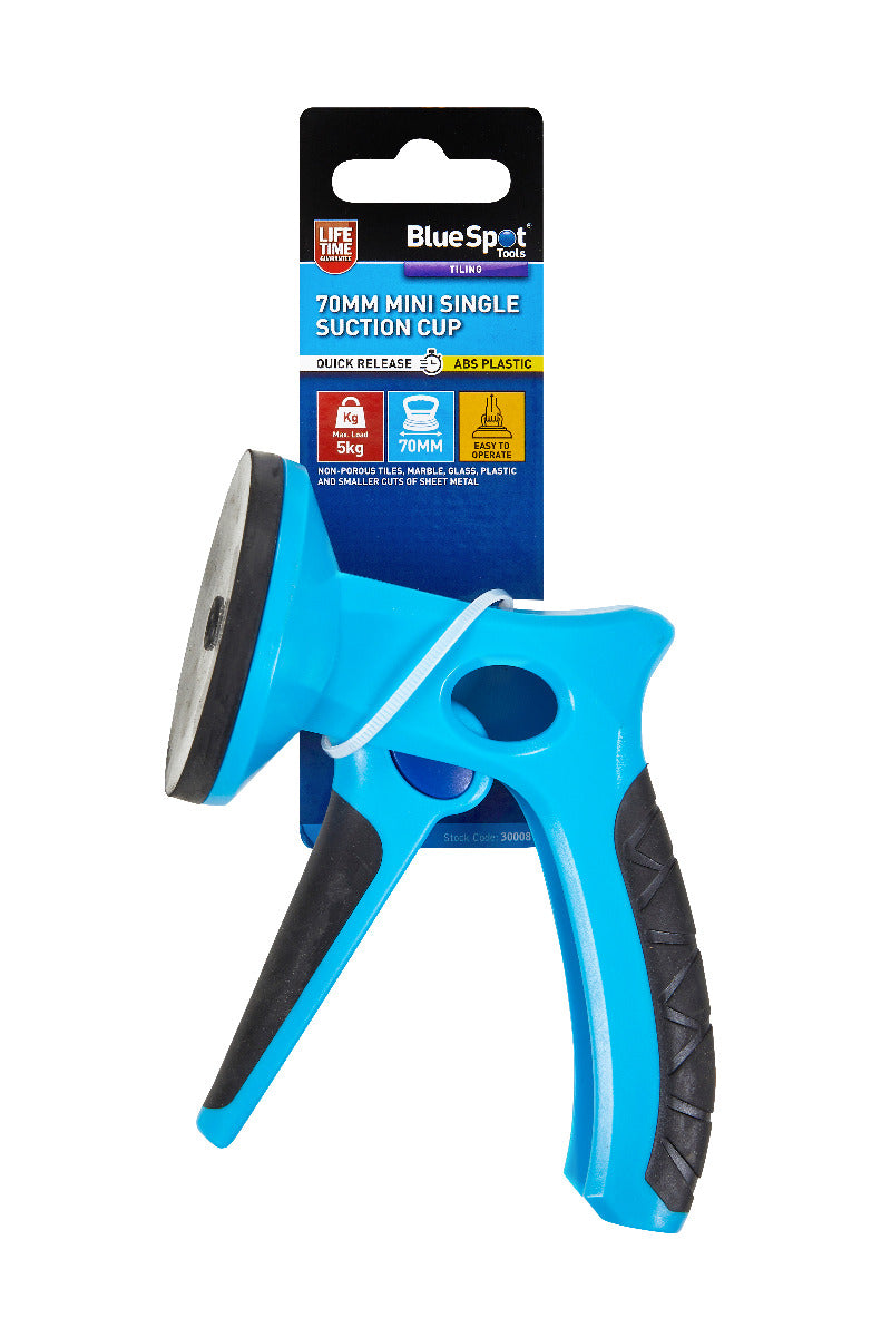 Blue Spot Tools Quick Release Mini Single Suction Cup (70mm)