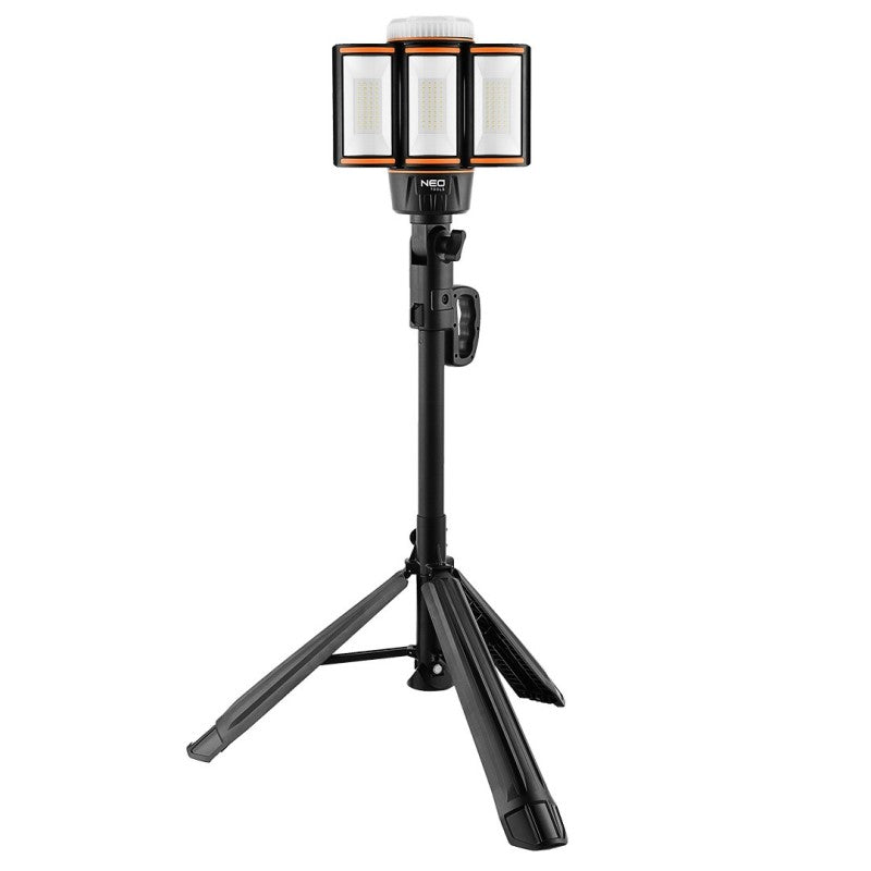 NEO TOOLS Battery stand lamp 5000 lm + charger — 99-121