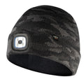 NEO TOOLS Cap with LED flashlight, double-layer, CAMO URBAN — 81-632