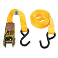 NEO TOOLS Lashing strap with ratchet 25 mm x 5 m, withstanding 500 kg PES — 10-707