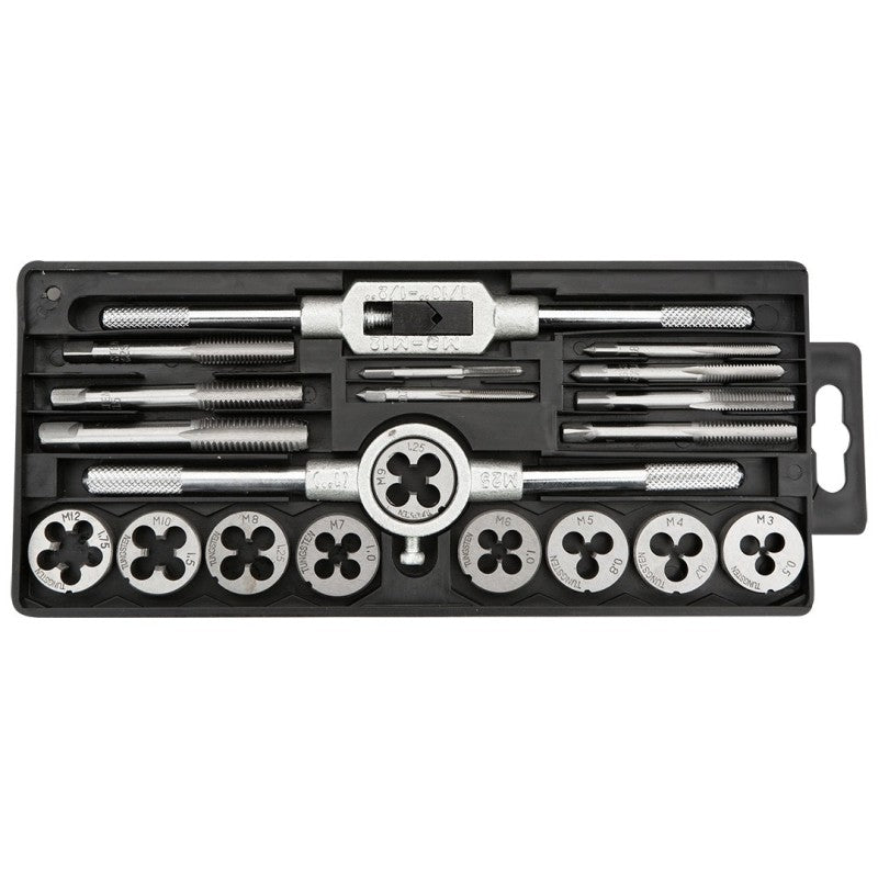 TOPEX Taps and dies M3 - M12, 20 pcs set — 14A425
