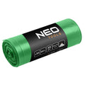 NEO TOOLS Waste sacks 60 L, green with tape, 35 mic, 10 pcs. — 15-990