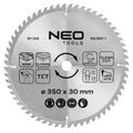 NEO TOOLS Saw blade, widia, 350 x 30 mm, 60 teeth — 61-144