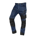 NEO TOOLS Work trousers DENIM, Oxford reinforced, navy blue, size XXL — 81-360-1-XXL