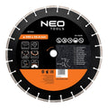 NEO TOOLS Diamond blade 350 x 25.4 mm, segmented, laser-welded — 57-614