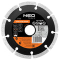 NEO TOOLS Diamond disc 115 x 22.2 mm, segmented — 57-616
