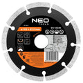 NEO TOOLS Diamond blade 125 x 22.2 mm, segmented — 57-617