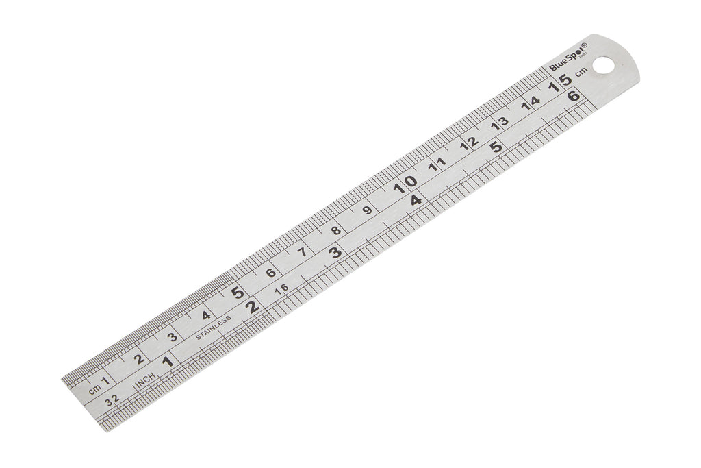 Blue Spot Tools 150mm (6") Stainless Steel Ruler