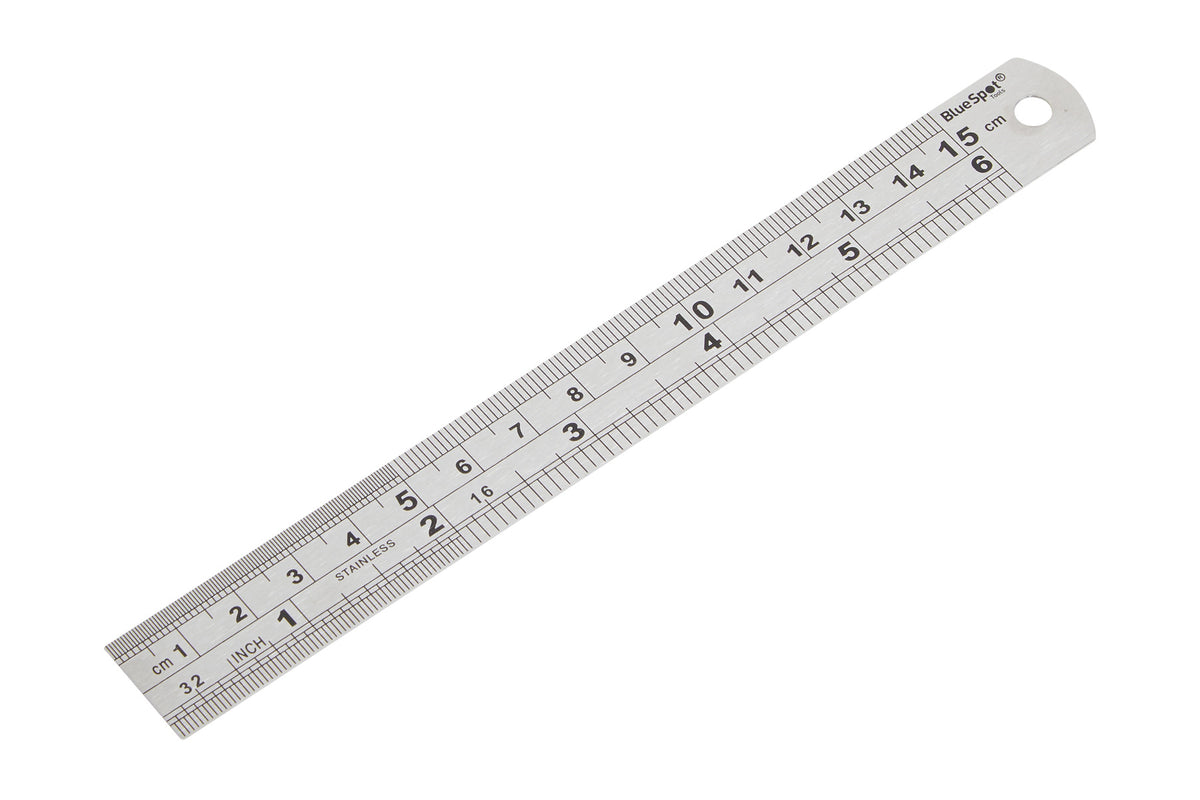 Blue Spot Tools 150mm (6") Stainless Steel Ruler