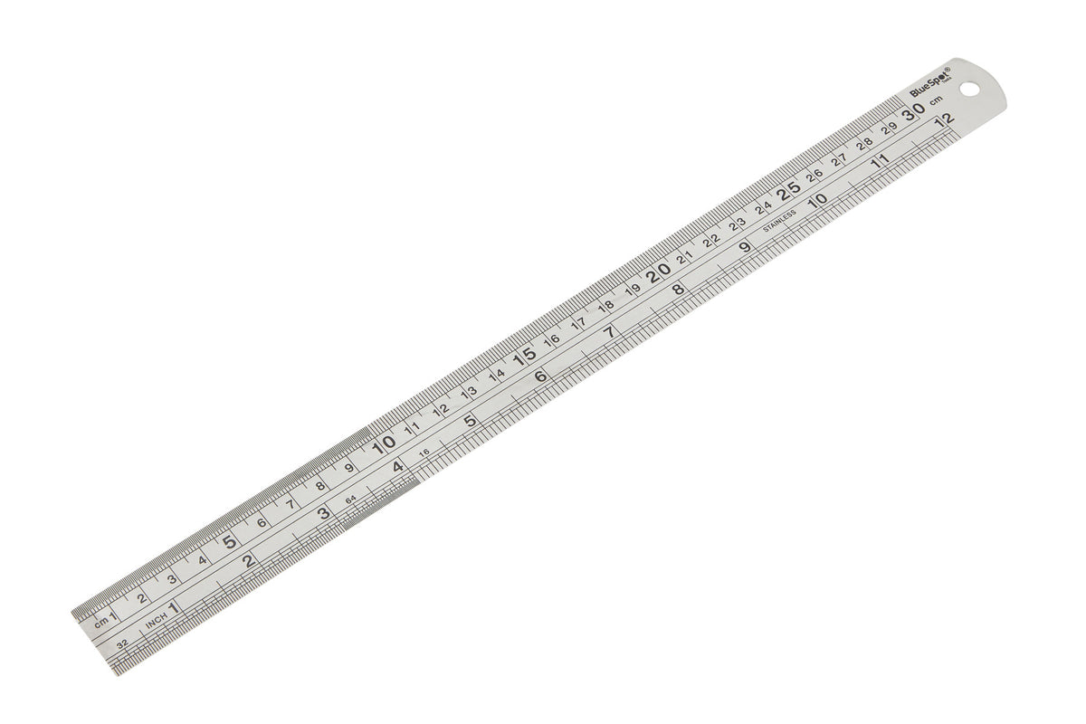 Blue Spot Tools 300mm (12") Stainless Steel Ruler