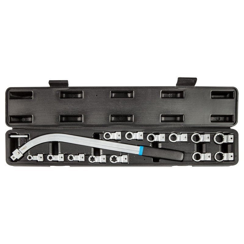 NEO TOOLS Tensioner removal spanner with interchangeable tips, set 14 pcs — 11-169
