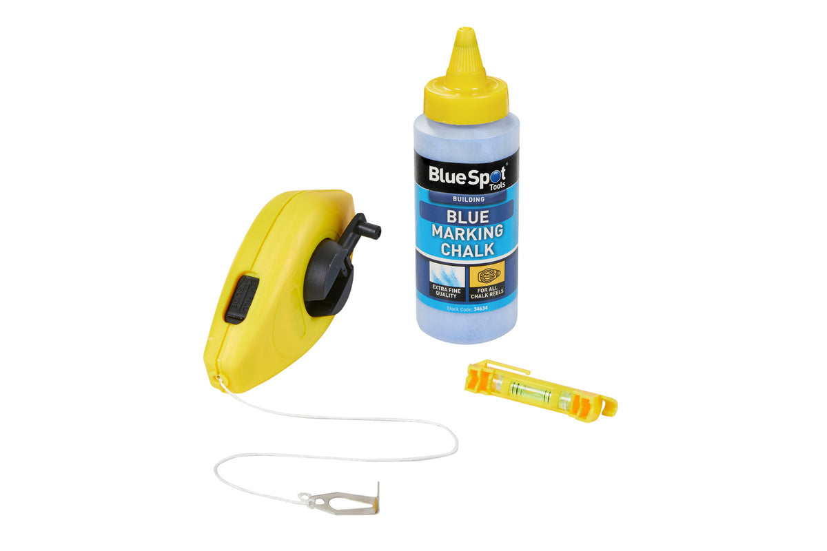 Blue Spot Tools 3 PCE Chalk Line Set