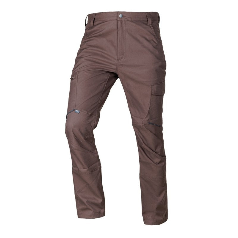 NEO TOOLS Mix&Match work trousers, stretch, brown, size XS — 81-298-3-XS