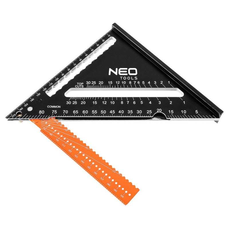 NEO TOOLS Square with ruler — 72-105