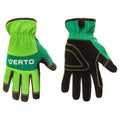 VERTO Work gloves, leather, 9" — 97H121